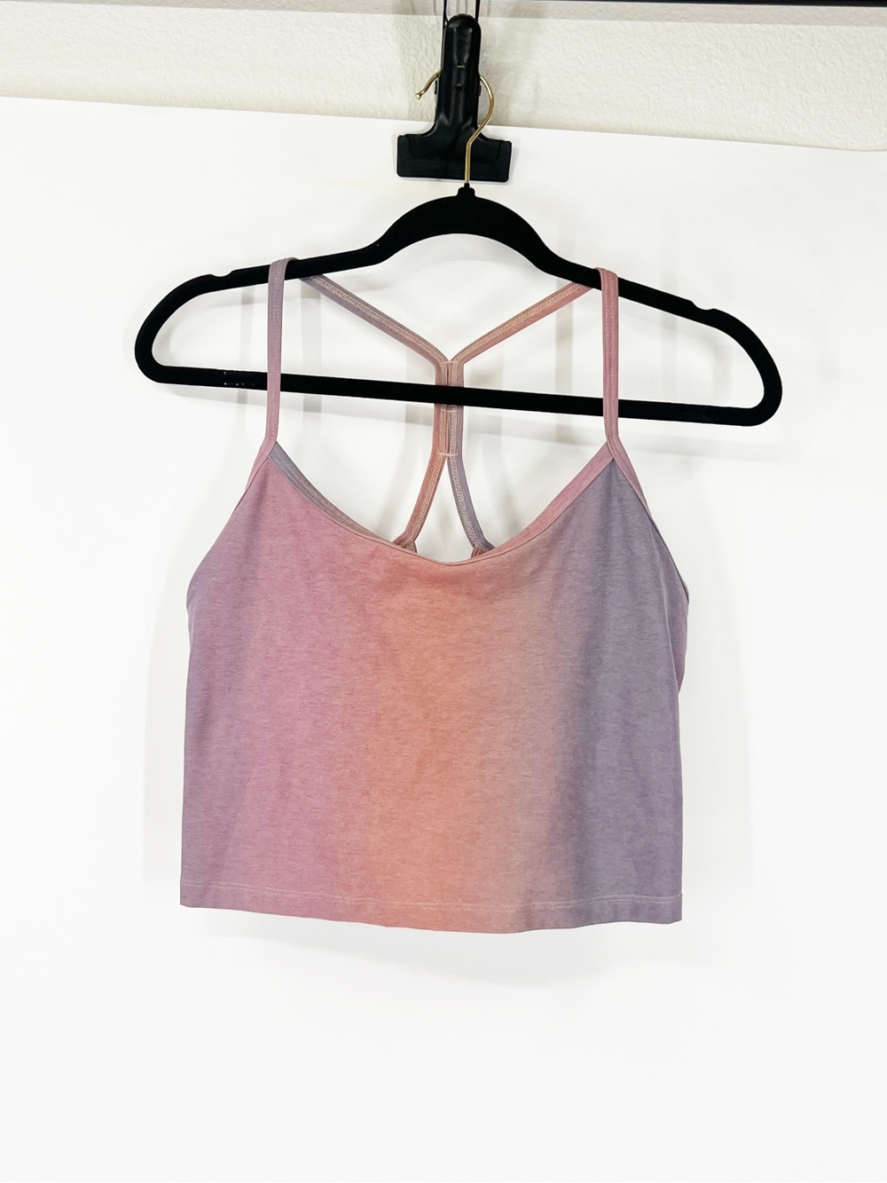 Beyond Yoga Spacedye Slim Racerback Cropped Tank
